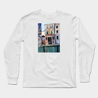 Venice illustration Long Sleeve T-Shirt